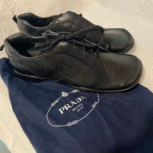 Prada Calzature Uomo IN Pelle shoes men’s